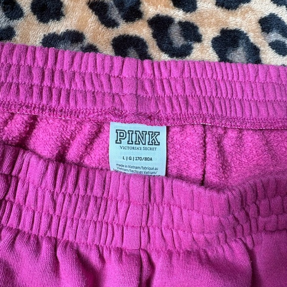 Victoria's Secret Vibrant Pink Kids Joggers - Picture 3 of 3